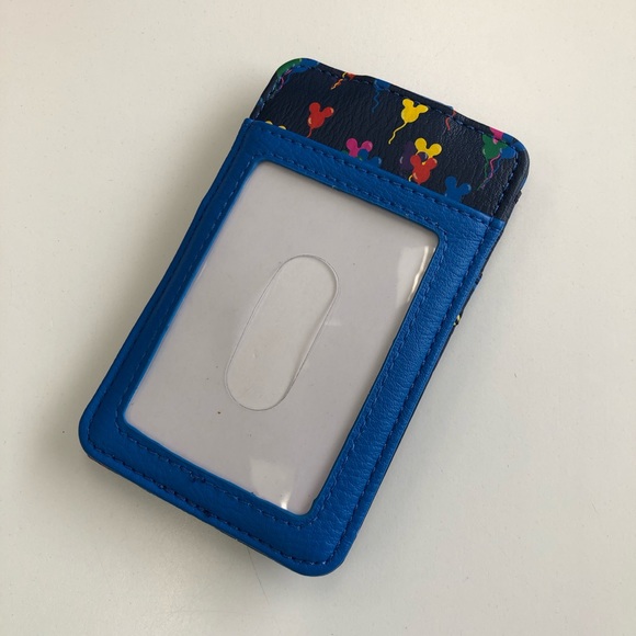 Disney Loungefly Mickey Mouse Balloon Card Holder - Picture 3 of 4